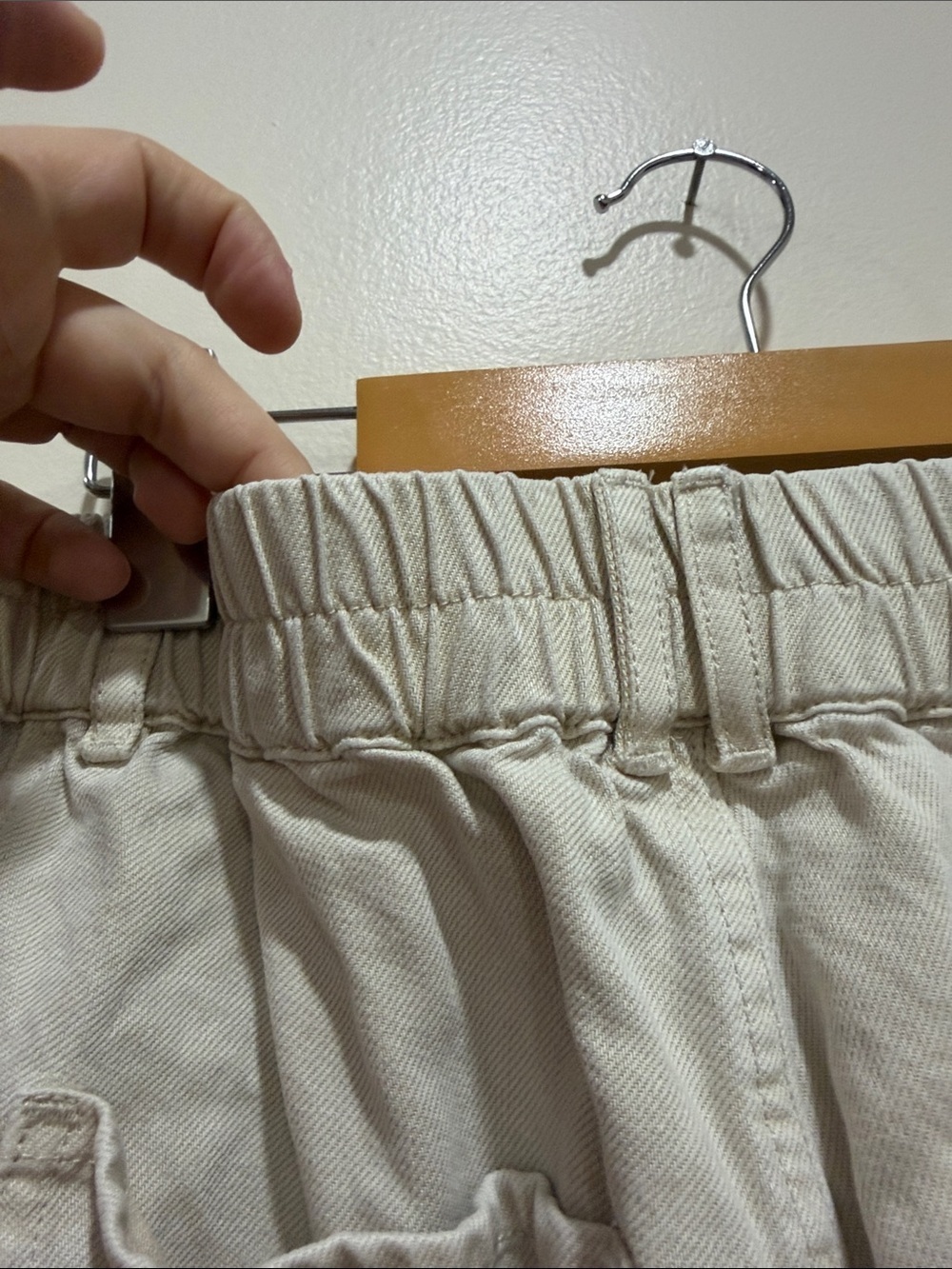 YFB Young Fabulous & Broke High-Rise Barrel Wide Leg Jeans in Bone - Picture 9 of 11